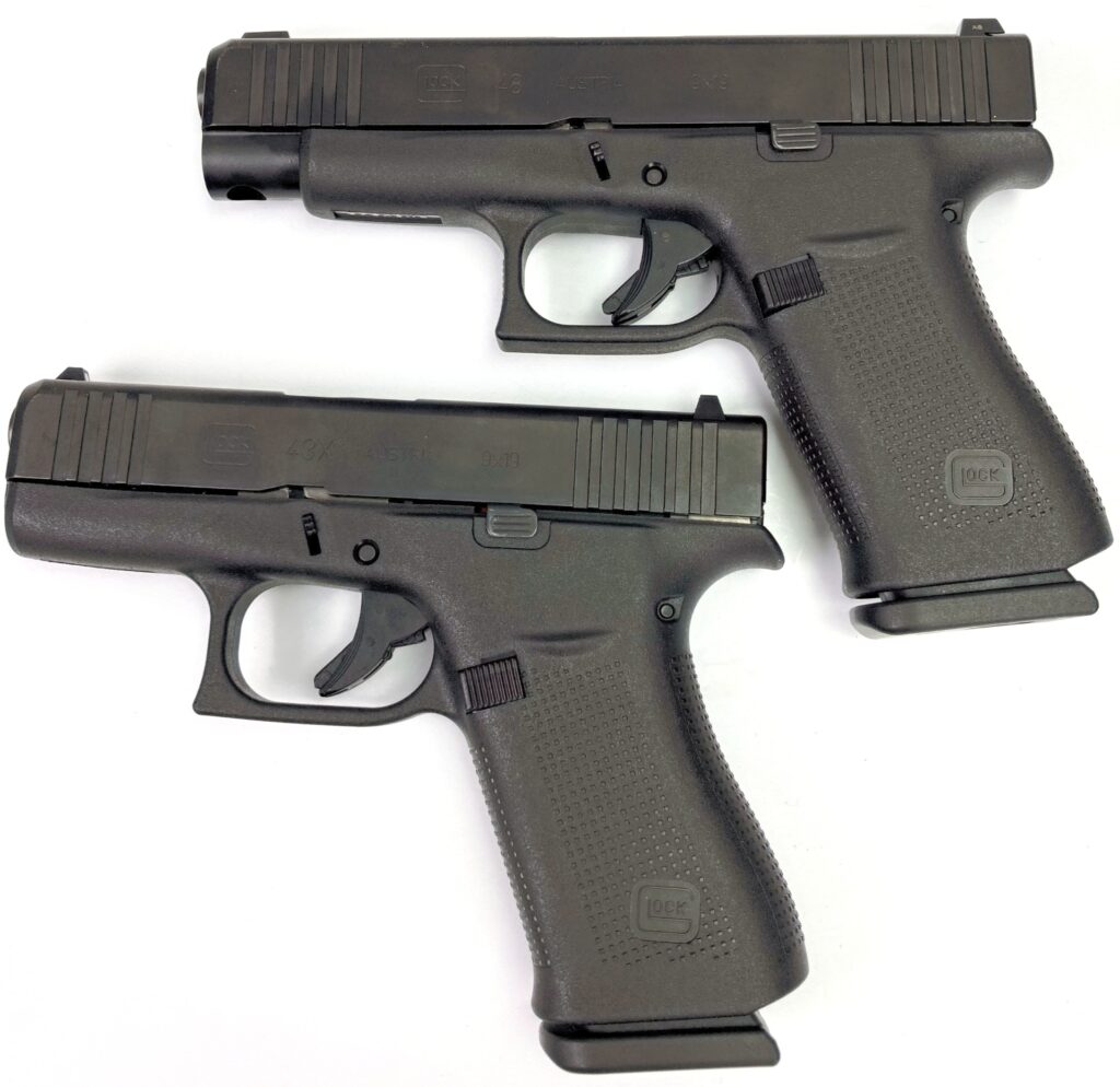 Glock 43x vs Glock 48. Glock 43x, Glock 48