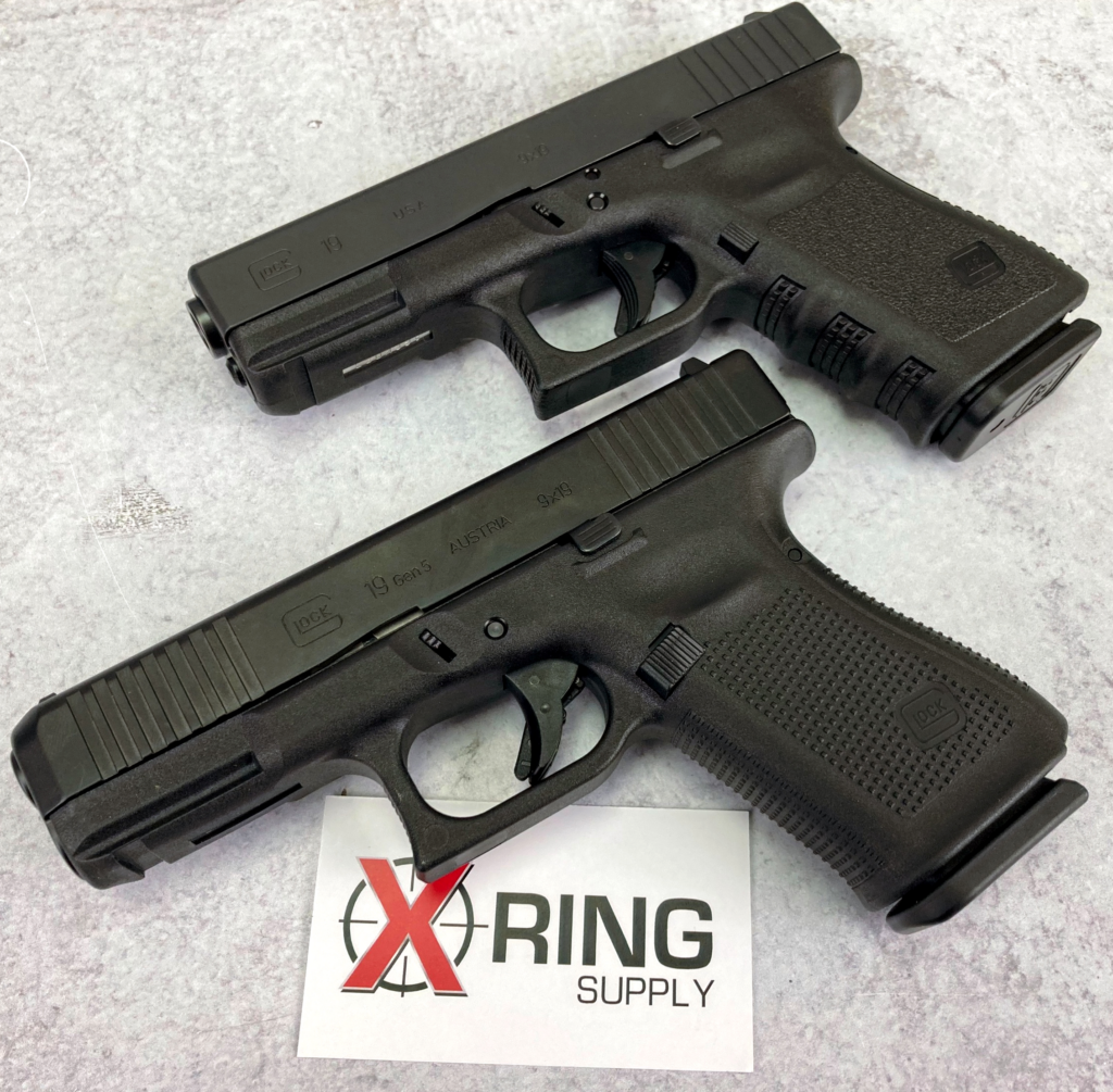 Glocks gen3 and gen4 have fingergrooves