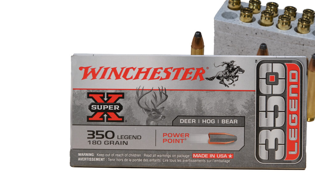 winchester 350 legend rifle ammo