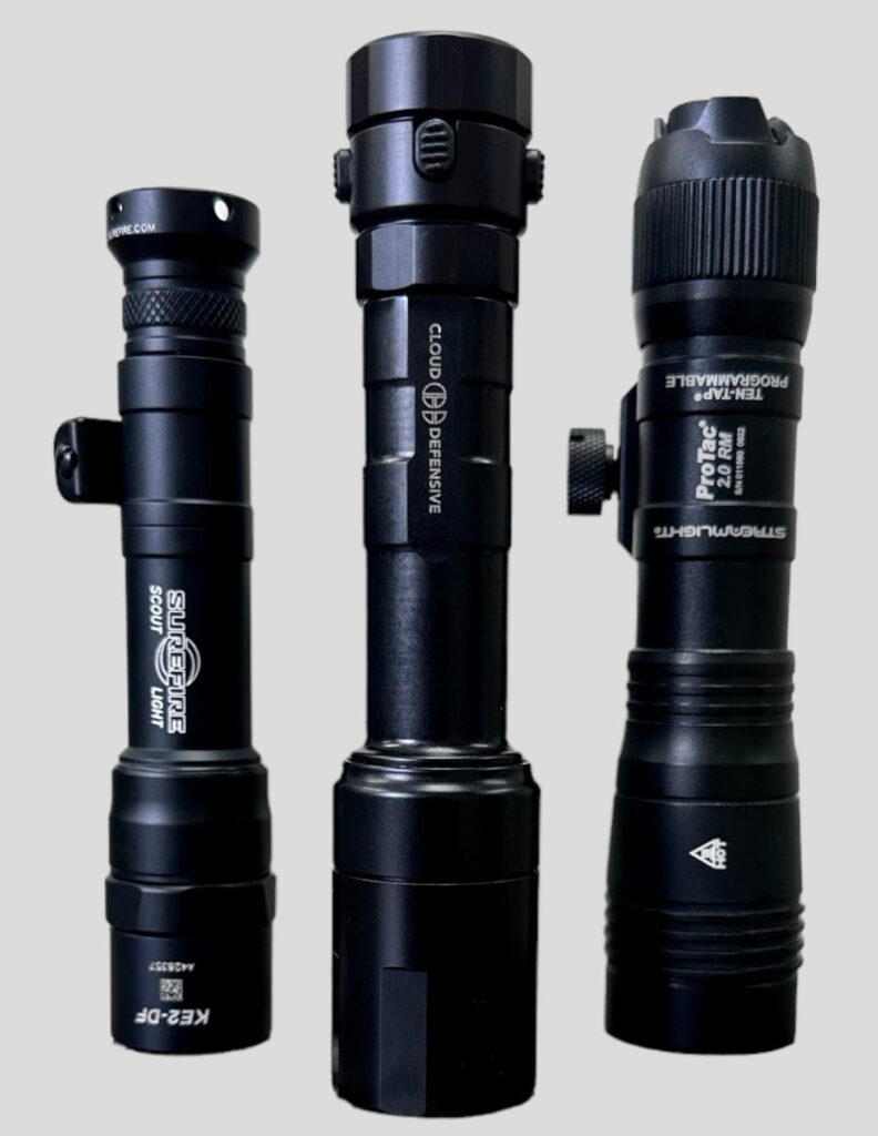 Our three top choices for rifle mounted lights