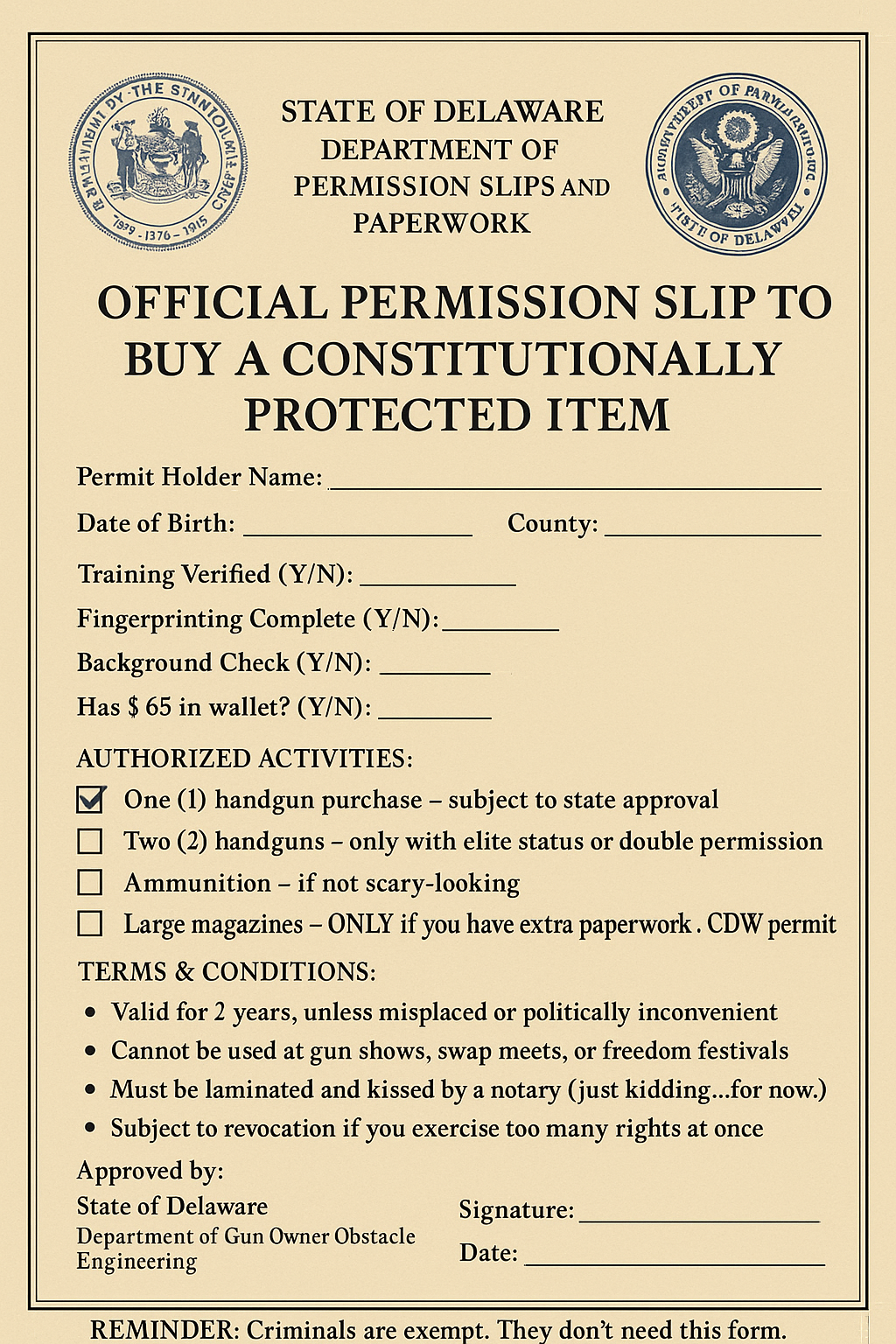 Permit to Purchase vs. Concealed Carry in Delaware: Requirements And What You Need to Know