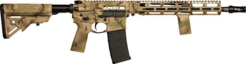 VKTR VK1-PW RIA 5.56 NATO 13.7IN P&W BBL OR MULTICAM CERAKOTE 30RD MAG ADJ STOCK