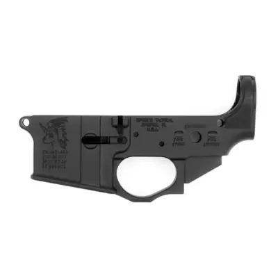 Spikes STLS030 Snowflake AR Platform Multi-Caliber Black Hardcoat Anodized