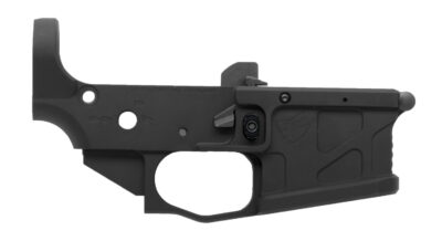 AMERICAN DEFENSE MFG UICCLOWERBLK UIC Stripped Lower Multi-Caliber Black Hardcoat Anodized