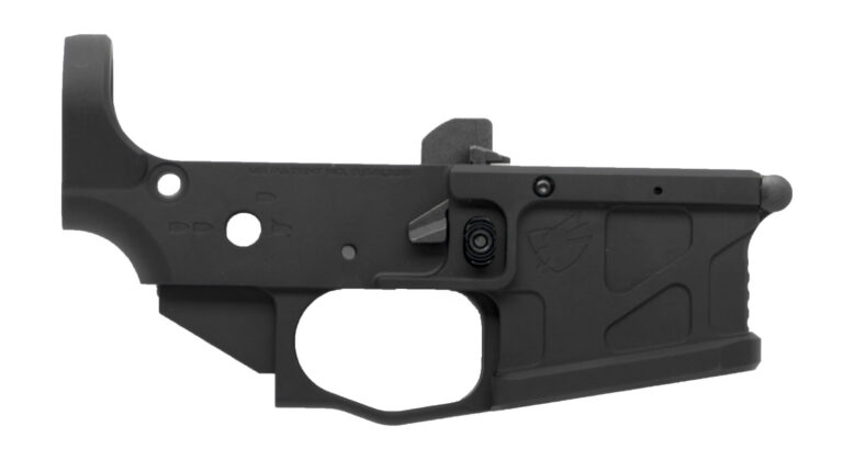AMERICAN DEFENSE MFG UICCLOWERBLK UIC Stripped Lower Multi-Caliber Black Hardcoat Anodized