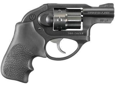 Ruger 5410 LCR DAO 22 LR 1.87" 8 Round Black Hogue Tamer Monogrip Grip Black Matte