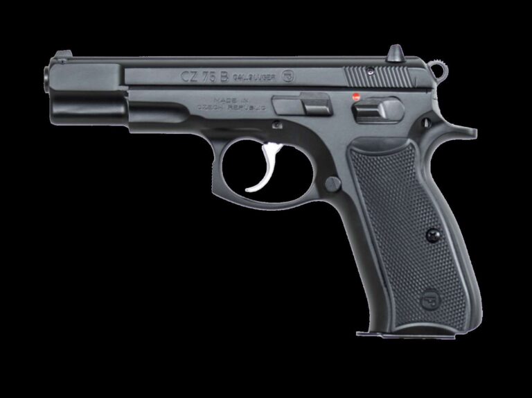CZ 91102 CZ 75 75-B 9mm Luger 4.60" 16+1 Black Black Polymer