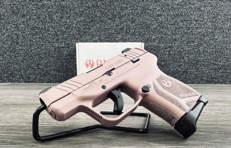 USED RUGER LCP MAX 380 ROSE GOLD