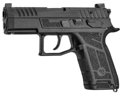 CZ-USA 91660 P-09 C Nocturne Luminescent Optic Ready 9mm 15+1 3.74" Black
