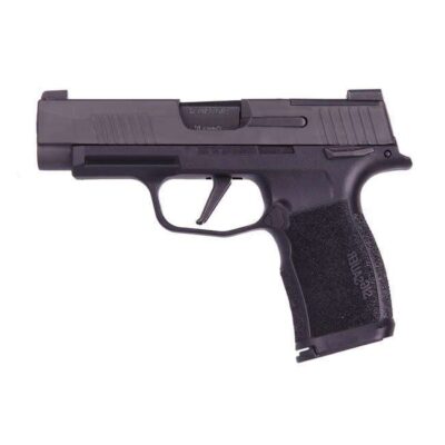 P365, 9MM, 3.7, X-SERIES, BLK, STRIKER, X-RAY 3, POLYMER GRIP, (2) 10RD STEEL MAG, OPTIC PLATE COVER, MA COMPLIANT